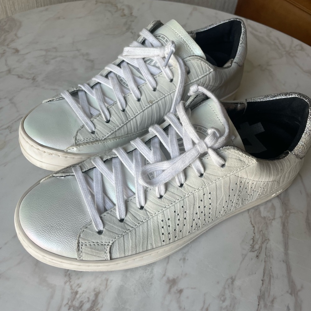 P448 sneakers size 37 in a neutral white/metallic